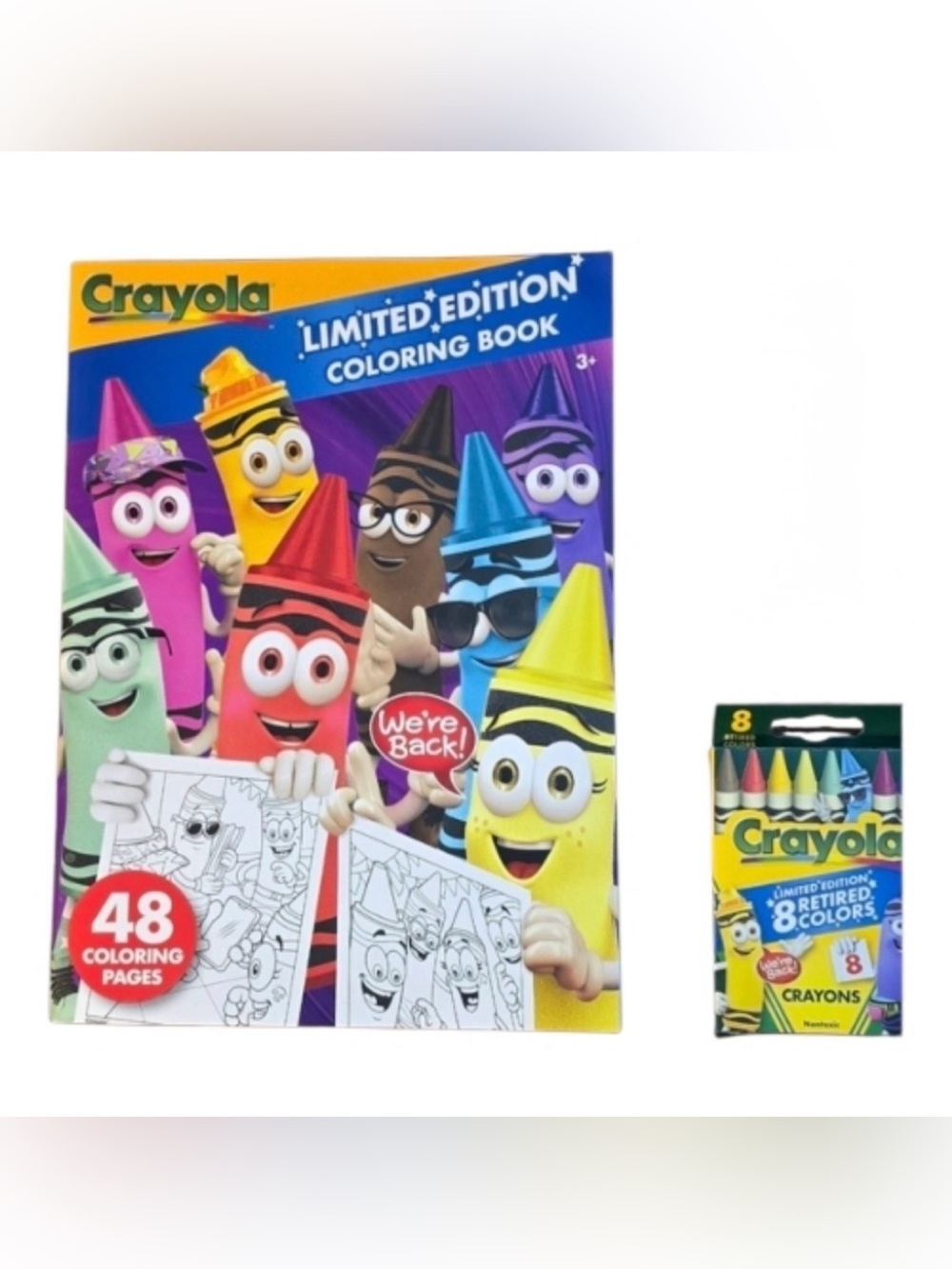 💜 LIMITED EDITION RETIRED Colors & LIMITED EDITION Coloring Book BRAND NEW